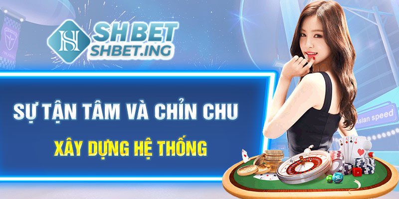 Sự tận tâm và chỉnh chu xây dựng hệ thống